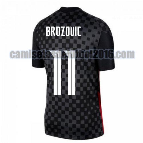 camiseta segunda croacia 2020-2021 brozovic 11