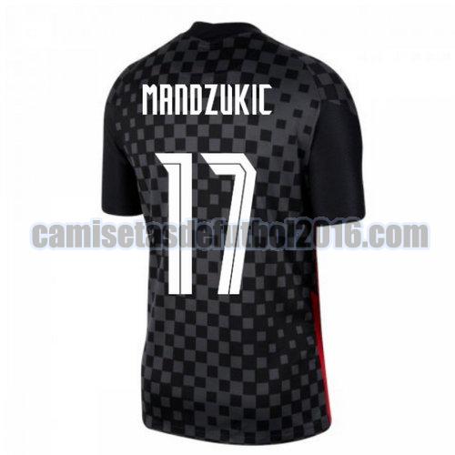 camiseta segunda croacia 2020-2021 mandzukic 17