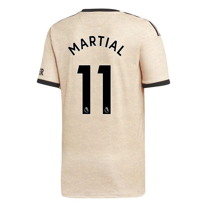 camiseta segunda equipacion Anthony Martial Manchester United 2020