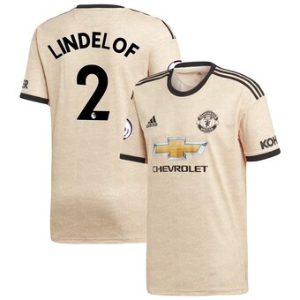 camiseta segunda equipacion Lindelof Tan Manchester United 2020