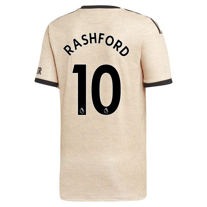 camiseta segunda equipacion Marcus Rashford Manchester United 2020