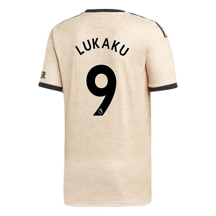 camiseta segunda equipacion Romelu Lukaku Manchester United 2020