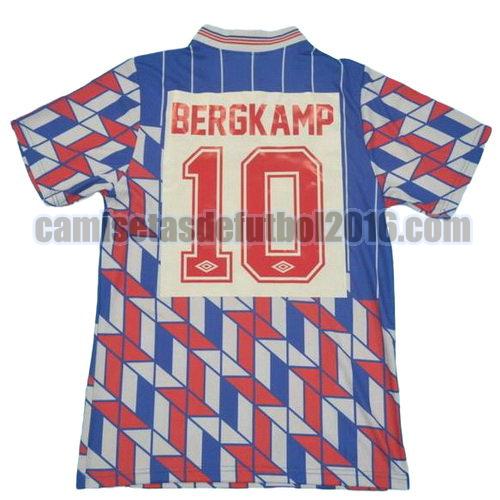 camiseta segunda equipacion ajax 1990 bergkamp 10