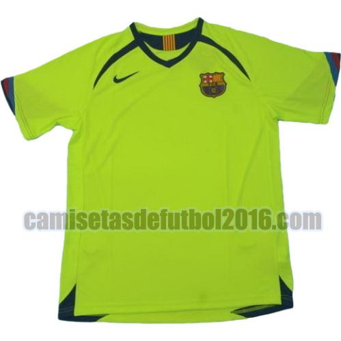 camiseta segunda equipacion barcelona lfp 2005-2006