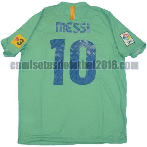 camiseta segunda equipacion barcelona lfp 2010-2011 messi 10