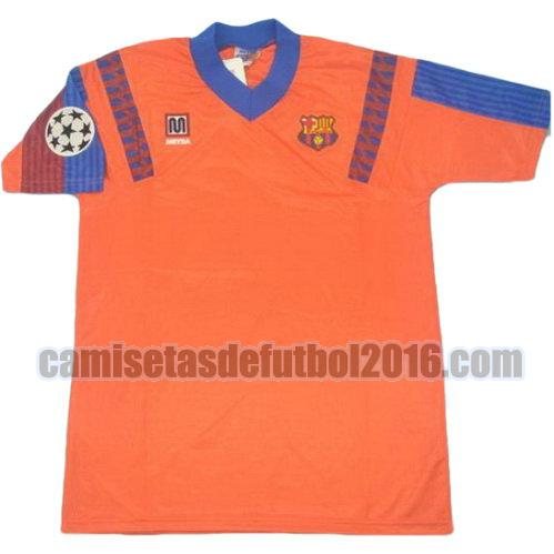 camiseta segunda equipacion barcelona uefa 1992
