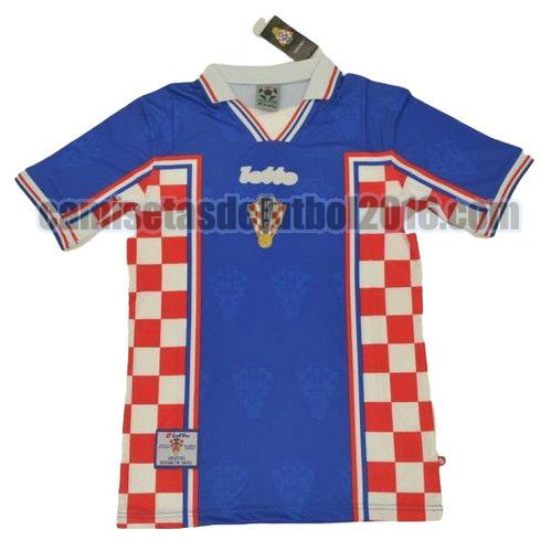 camiseta segunda equipacion croacia 1998