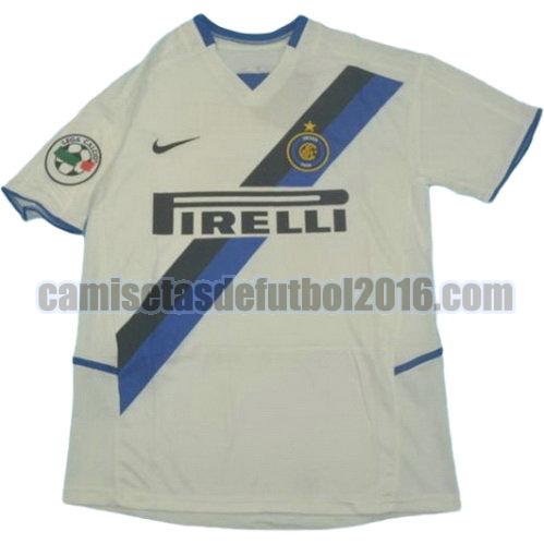 camiseta segunda equipacion inter milan lega 2002-2003
