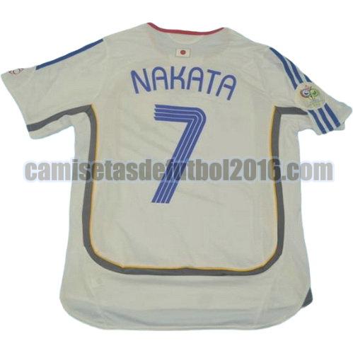 camiseta segunda equipacion japón copa mundial 2006 nakata 7