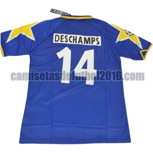 camiseta segunda equipacion juventus 1995-1996 deschamps 14