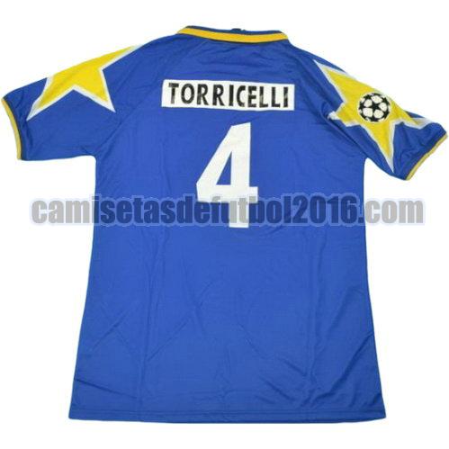 camiseta segunda equipacion juventus 1995-1996 torricelli