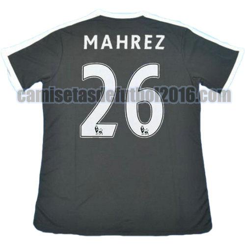 camiseta segunda equipacion leicester city 2015-2016 mahrez 26
