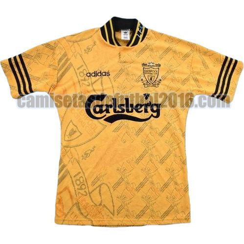 camiseta segunda equipacion liverpool 1994-1996