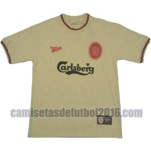 camiseta segunda equipacion liverpool 1996-1997