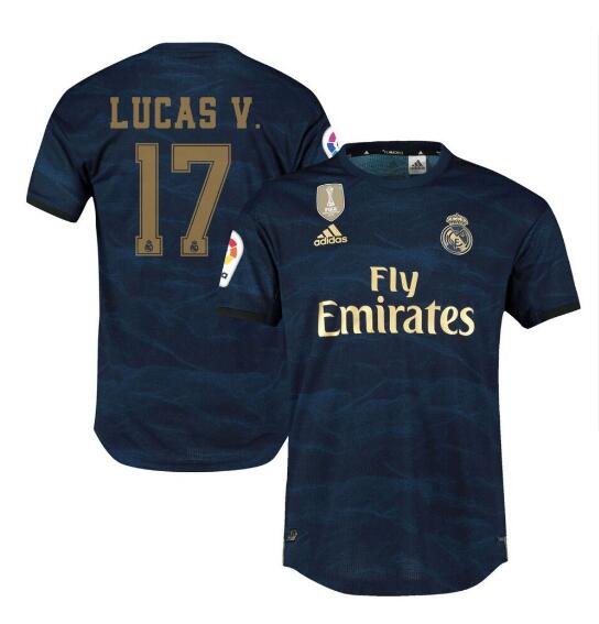 camiseta segunda equipacion lucas vazquez Real Madrid 2020