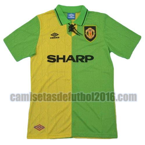camiseta segunda equipacion manchester united 1992-1994