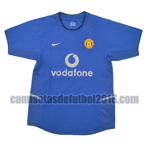 camiseta segunda equipacion manchester united 2002-2003