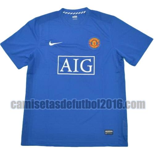 camiseta segunda equipacion manchester united 2008-2009