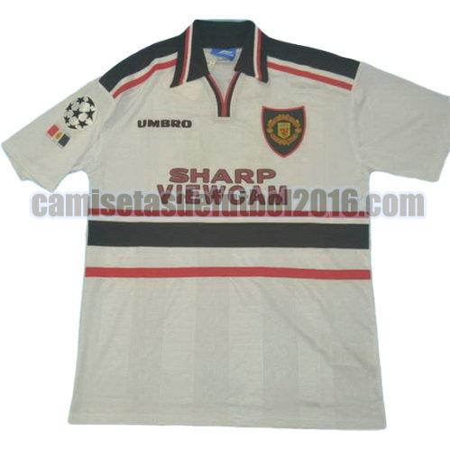 camiseta segunda equipacion manchester united lega 1998-1999