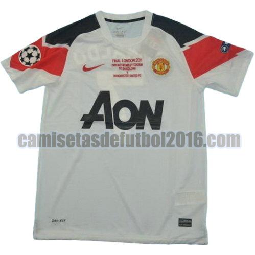 camiseta segunda equipacion manchester united ucl 2010-2011