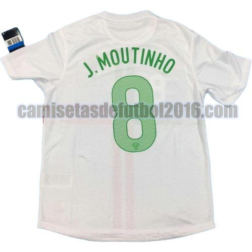 camiseta segunda equipacion portugal 2012 j.moutinho 8