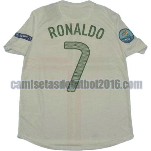 camiseta segunda equipacion portugal 2012 ronaldo 7