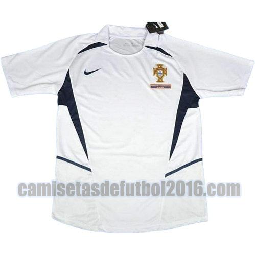 camiseta segunda equipacion portugal copa mundial 2002