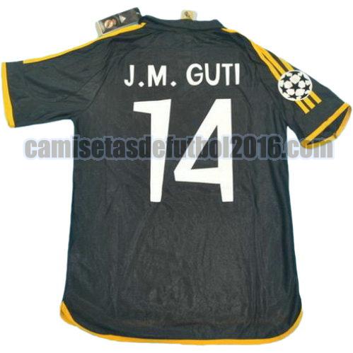camiseta segunda equipacion real madrid 1999-2000 j.m. guti 14
