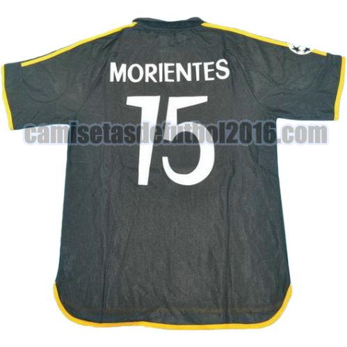 camiseta segunda equipacion real madrid 1999-2000 morientes 9