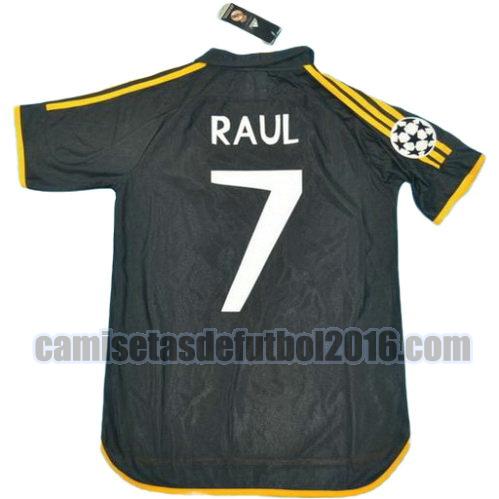 camiseta segunda equipacion real madrid 1999-2000 paul 7