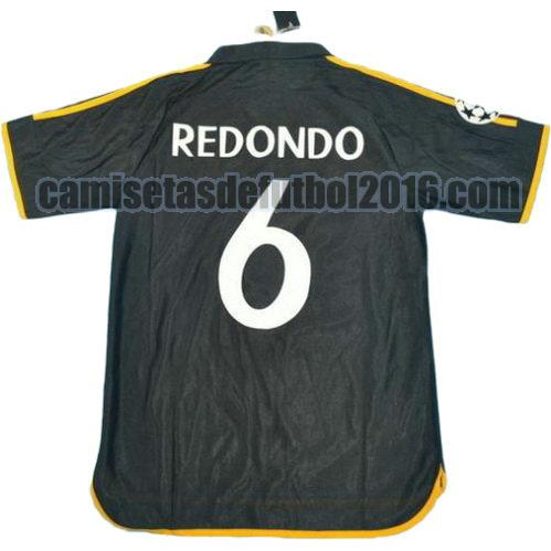camiseta segunda equipacion real madrid 1999-2000 redondo 6