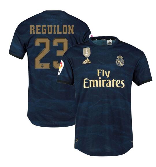 camiseta segunda equipacion sergio reguilon Real Madrid 2020