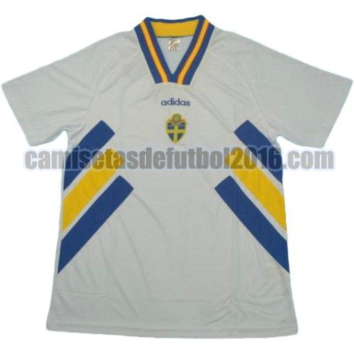 camiseta segunda equipacion suecia copa mundial 1994