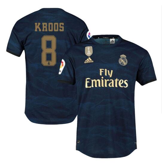 camiseta segunda equipacion toni kroos Real Madrid 2020