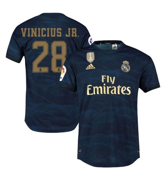 camiseta segunda equipacion vinicius junior Real Madrid 2020