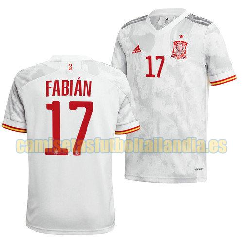 camiseta segunda espana 2022 fabian 17