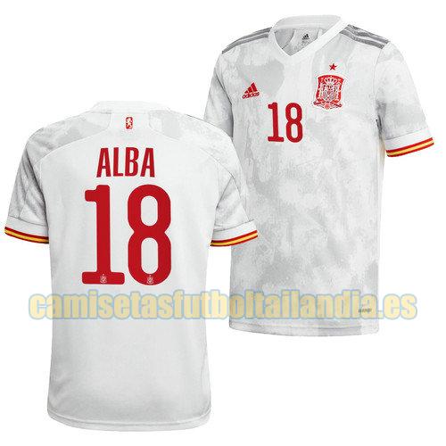 camiseta segunda espana 2022 jordi alba 18
