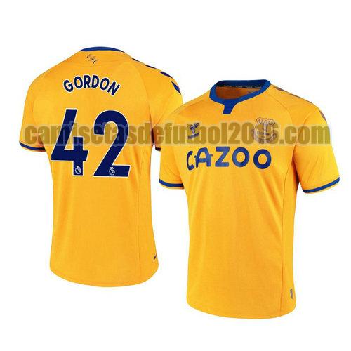 camiseta segunda everton 2020-2021 anthony gordon 42