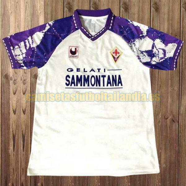 camiseta segunda fiorentina 1994-1995 blanco