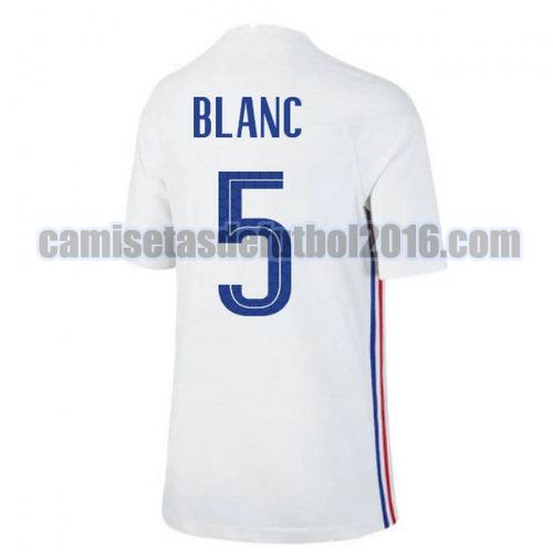 camiseta segunda francia 2020-2021 blanc 5