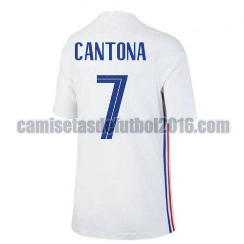 camiseta segunda francia 2020-2021 cantona 7