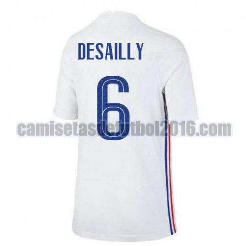 camiseta segunda francia 2020-2021 desailly 6