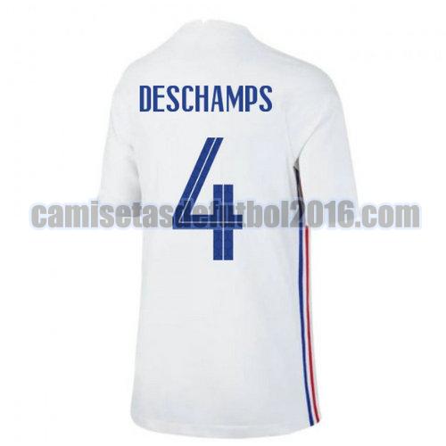 camiseta segunda francia 2020-2021 deschamps 4