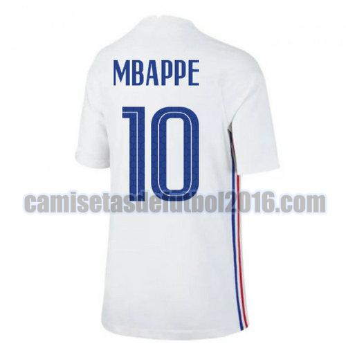 camiseta segunda francia 2020-2021 mbappe 10