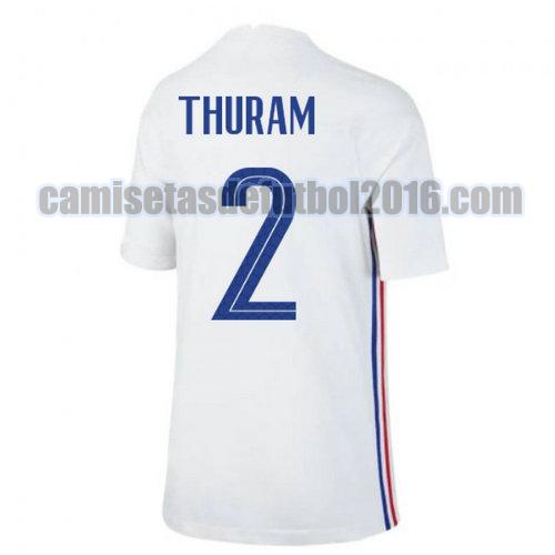 camiseta segunda francia 2020-2021 thuram 2