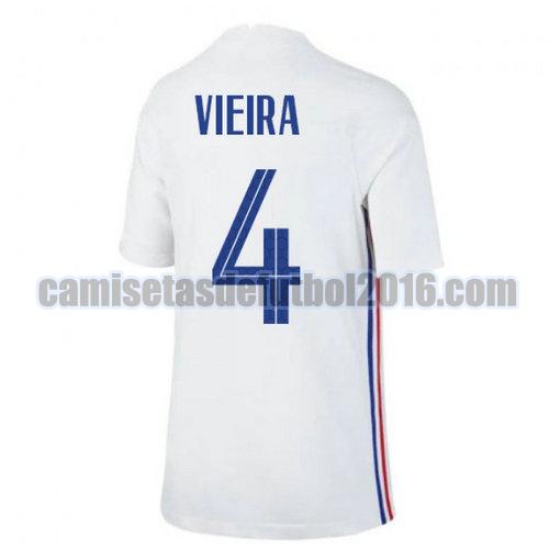 camiseta segunda francia 2020-2021 vieira 4