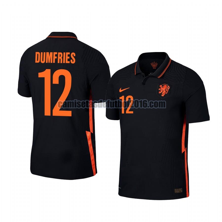 camiseta segunda holanda 2020-2021 denzel dumfries 12