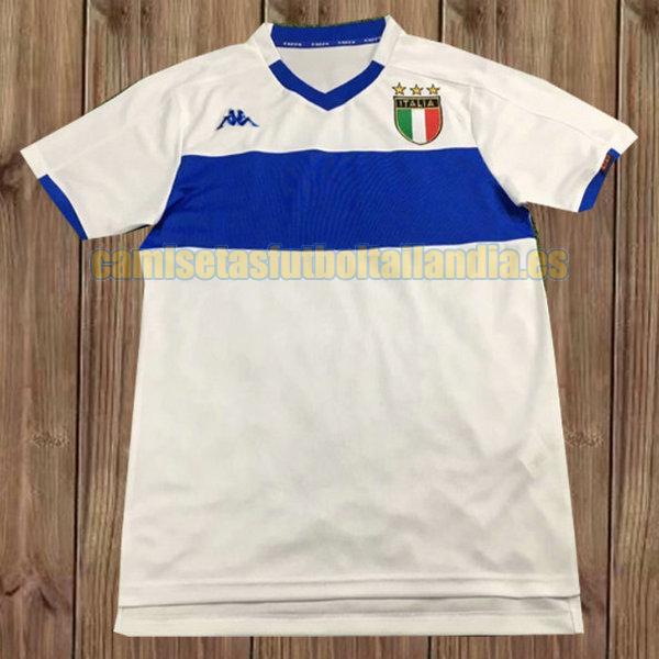 camiseta segunda italia 1999 blanco