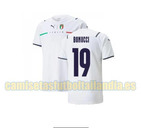 camiseta segunda italia 2021-2022 bonucci 19