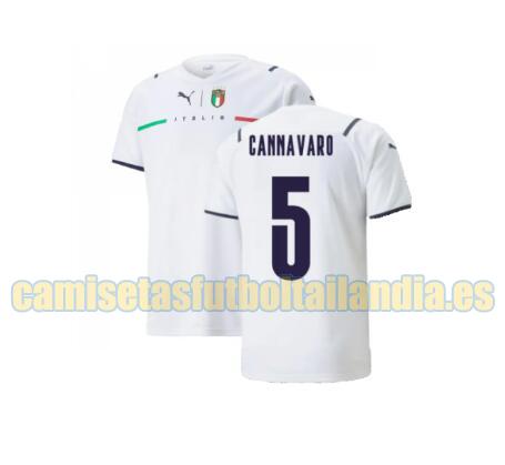 camiseta segunda italia 2021-2022 cannavaro 5